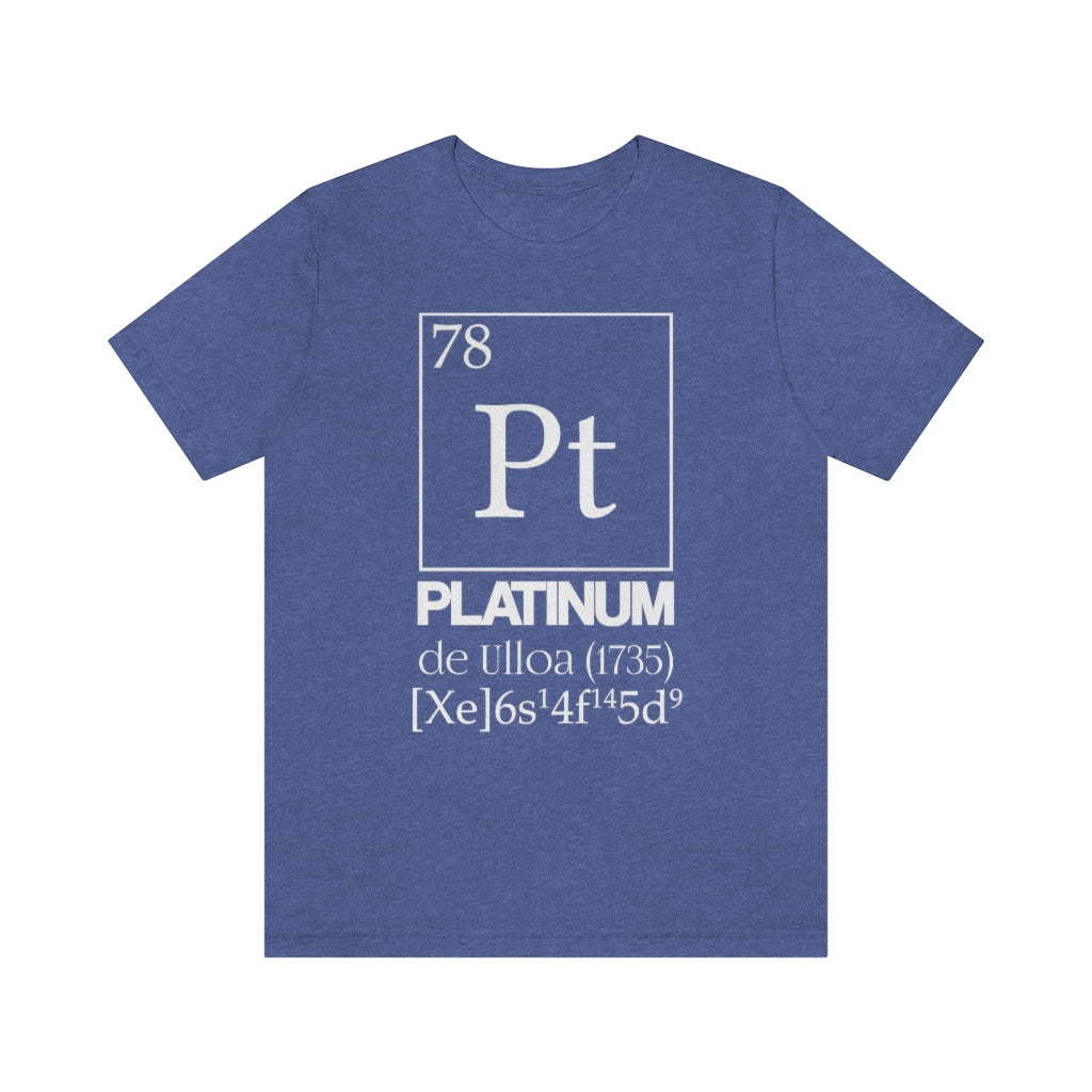 Platinum Element-78 T-Shirt, by Aardvark Dreams [Elementwear]