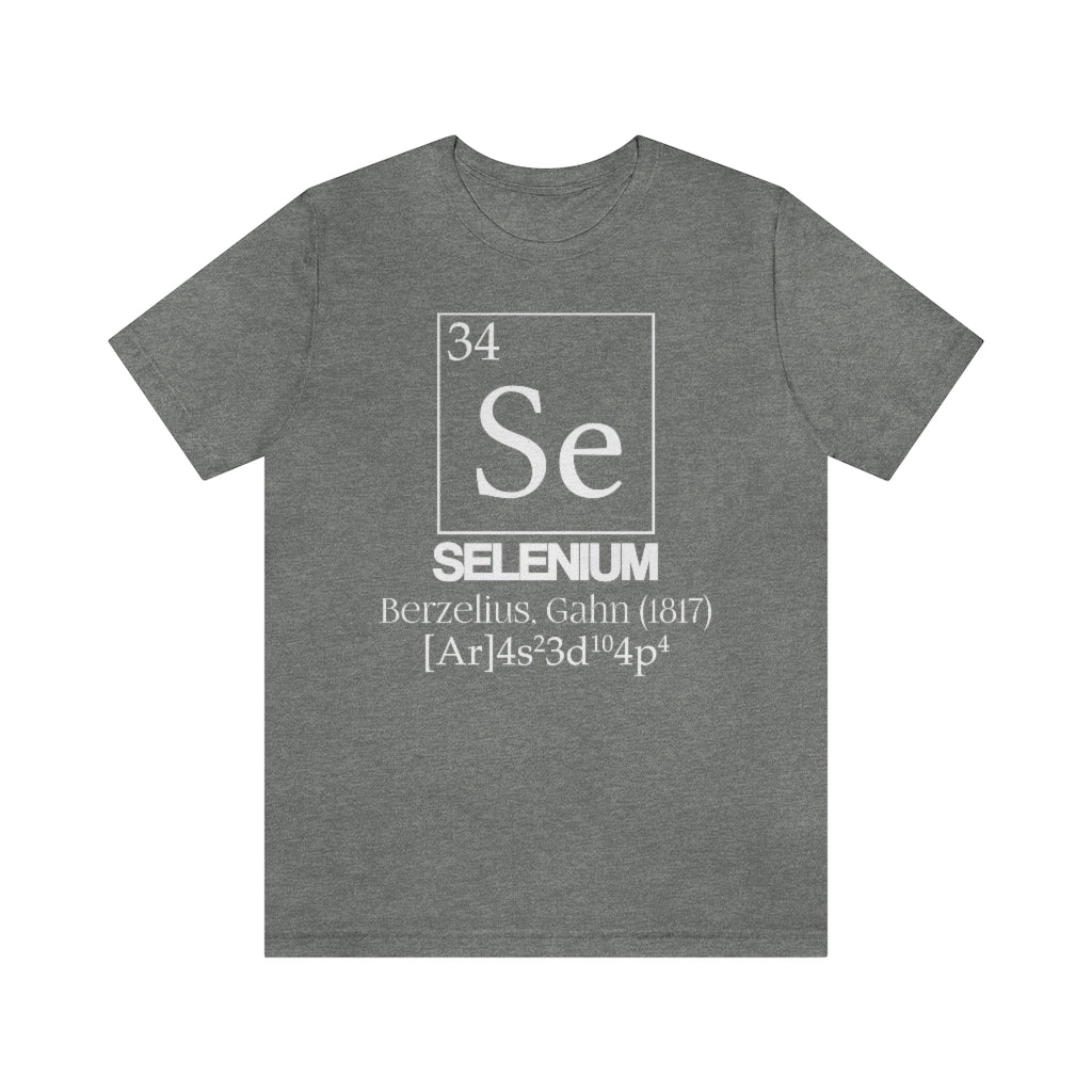 Selenium Element-34 T-Shirt, by Aardvark Dreams [Elementwear]