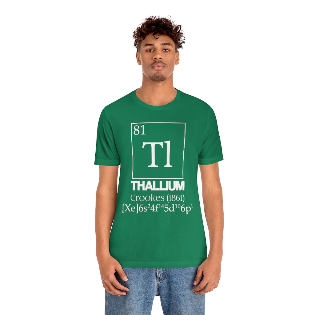 Thallium Element-81 T-Shirt, by Aardvark Dreams [Elementwear]