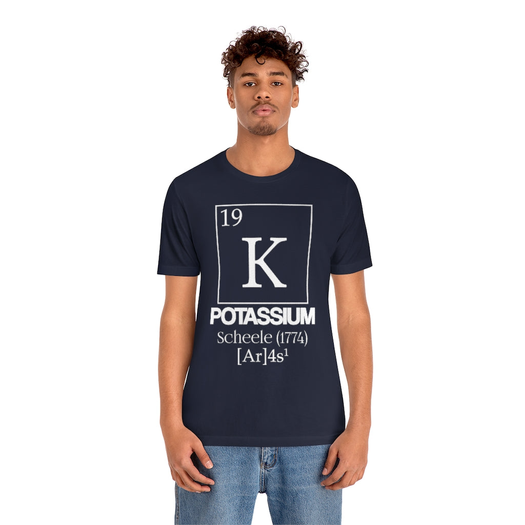 Potassium Element-19 T-Shirt, by Aardvark Dreams [Elementwear]