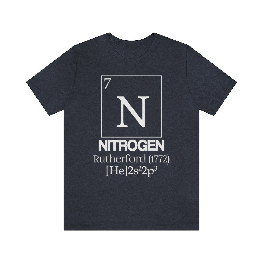 Nitrogen Element-7 T-Shirt, by Aardvark Dreams [Elementwear]