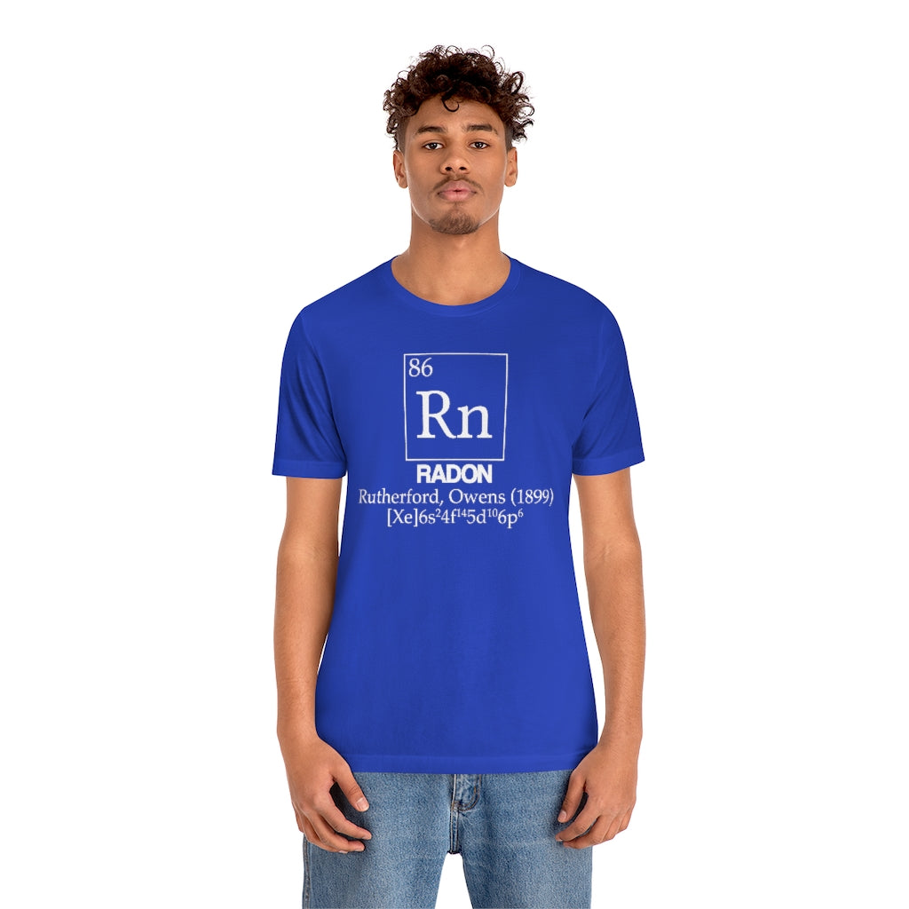 Radon Element-86 T-Shirt, by Aardvark Dreams [Elementwear]