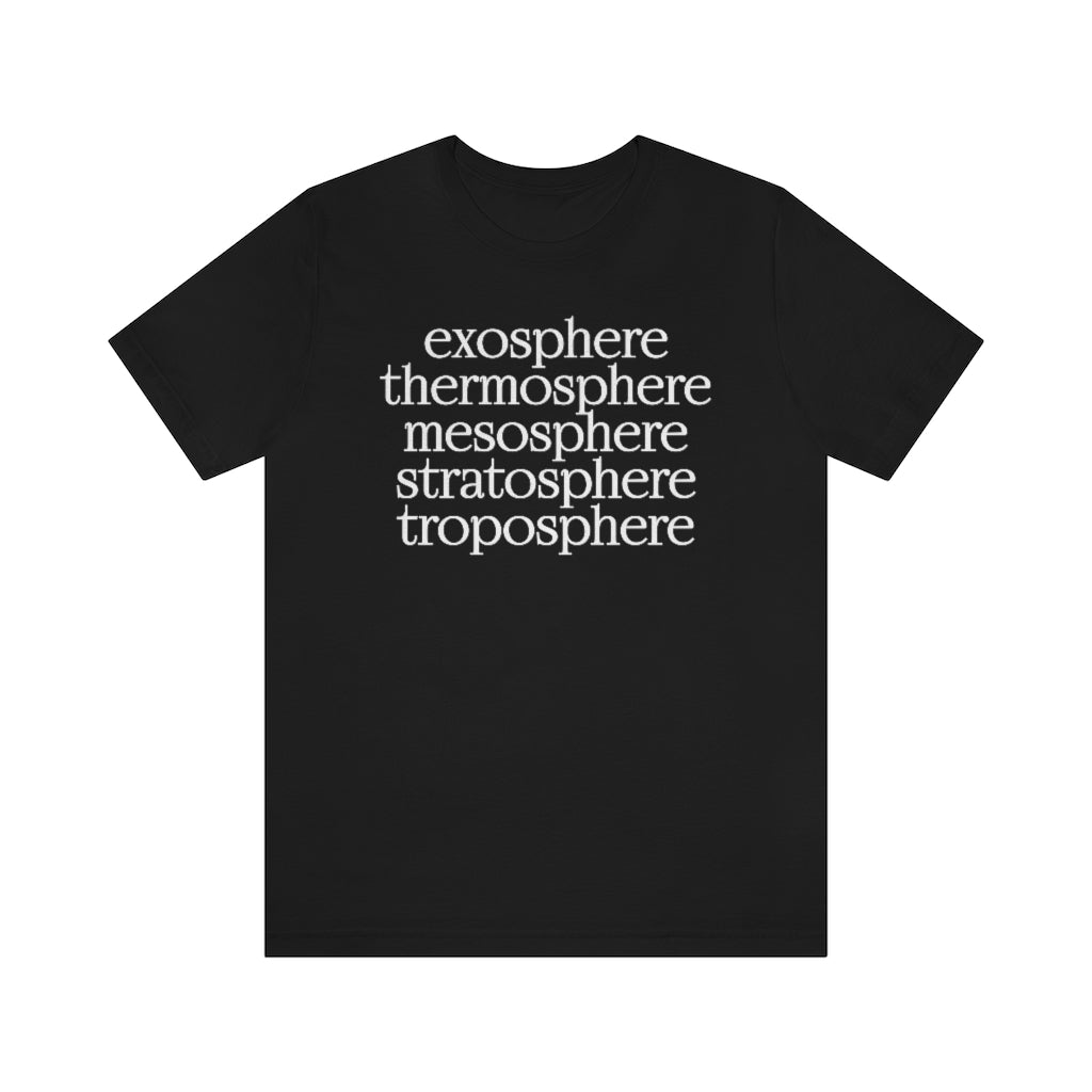 Atmospheric Structure T-Shirt, by Aardvark Dreams