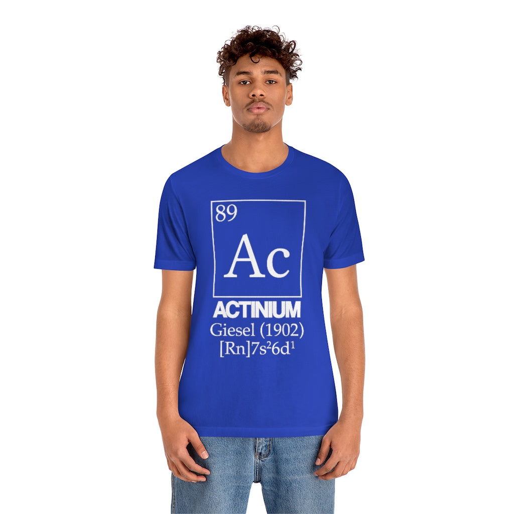 Actinium Element-89 T-Shirt, by Aardvark Dreams [Elementwear]