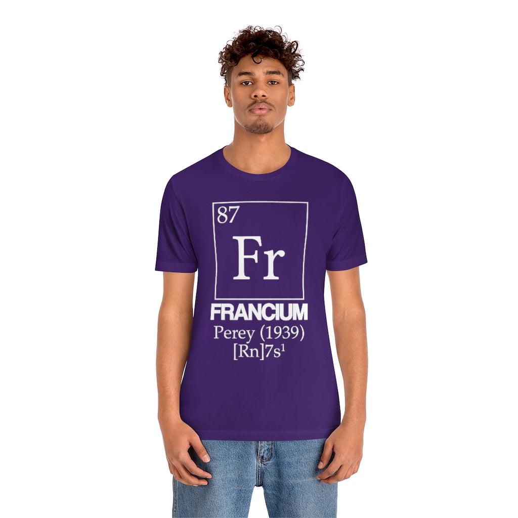 Francium Element-87 T-Shirt, by Aardvark Dreams [Elementwear]