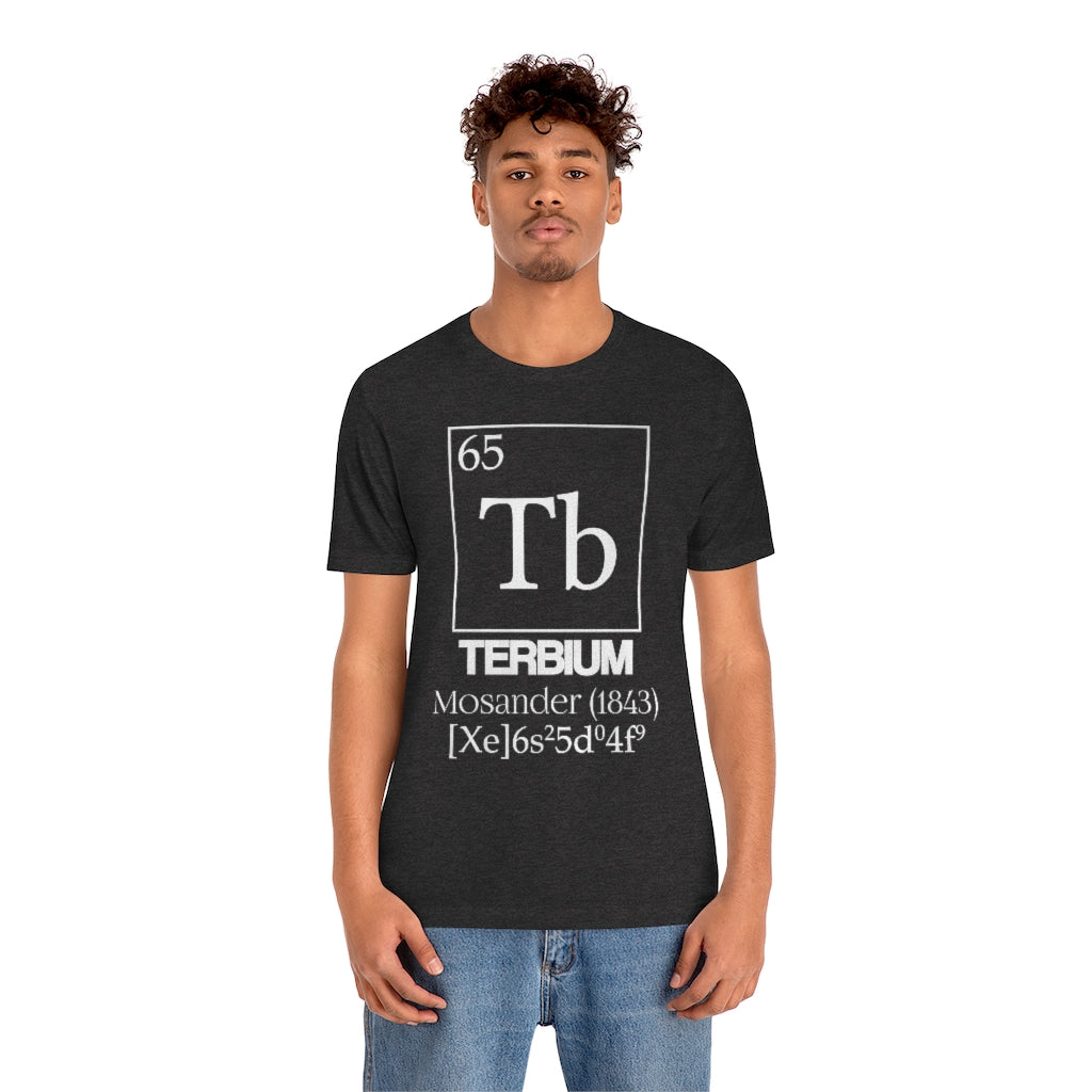 Terbium Element-65 T-Shirt, by Aardvark Dreams [Elementwear]