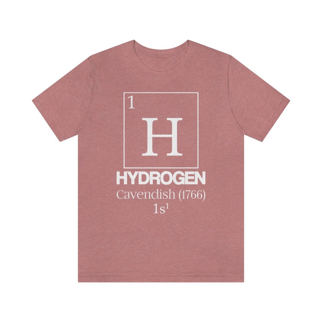 shirt chemistry element electron configuration periodic table science college university school hydrogen