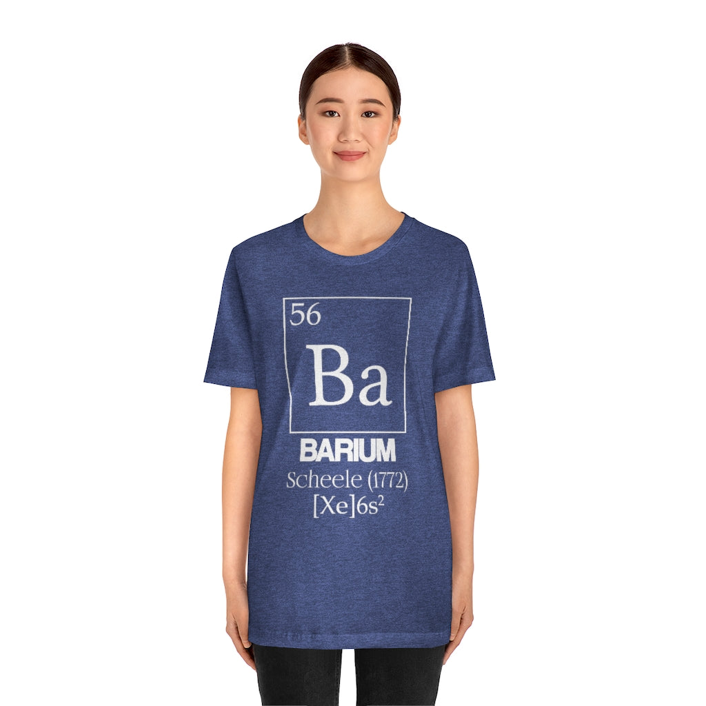 Barium Element-56 T-Shirt, by Aardvark Dreams [Elementwear]