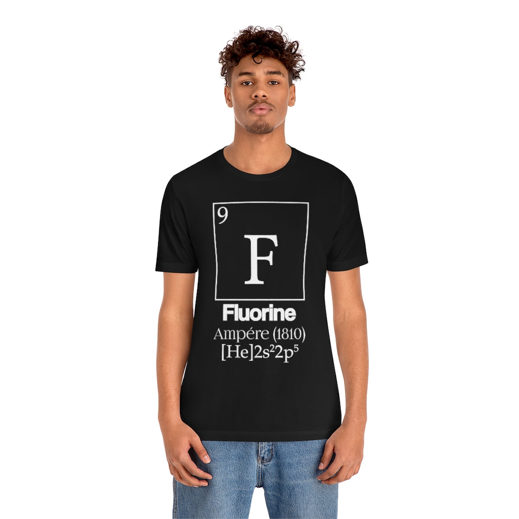 Fluorine Element-9 T-Shirt, by Aardvark Dreams [Elementwear]