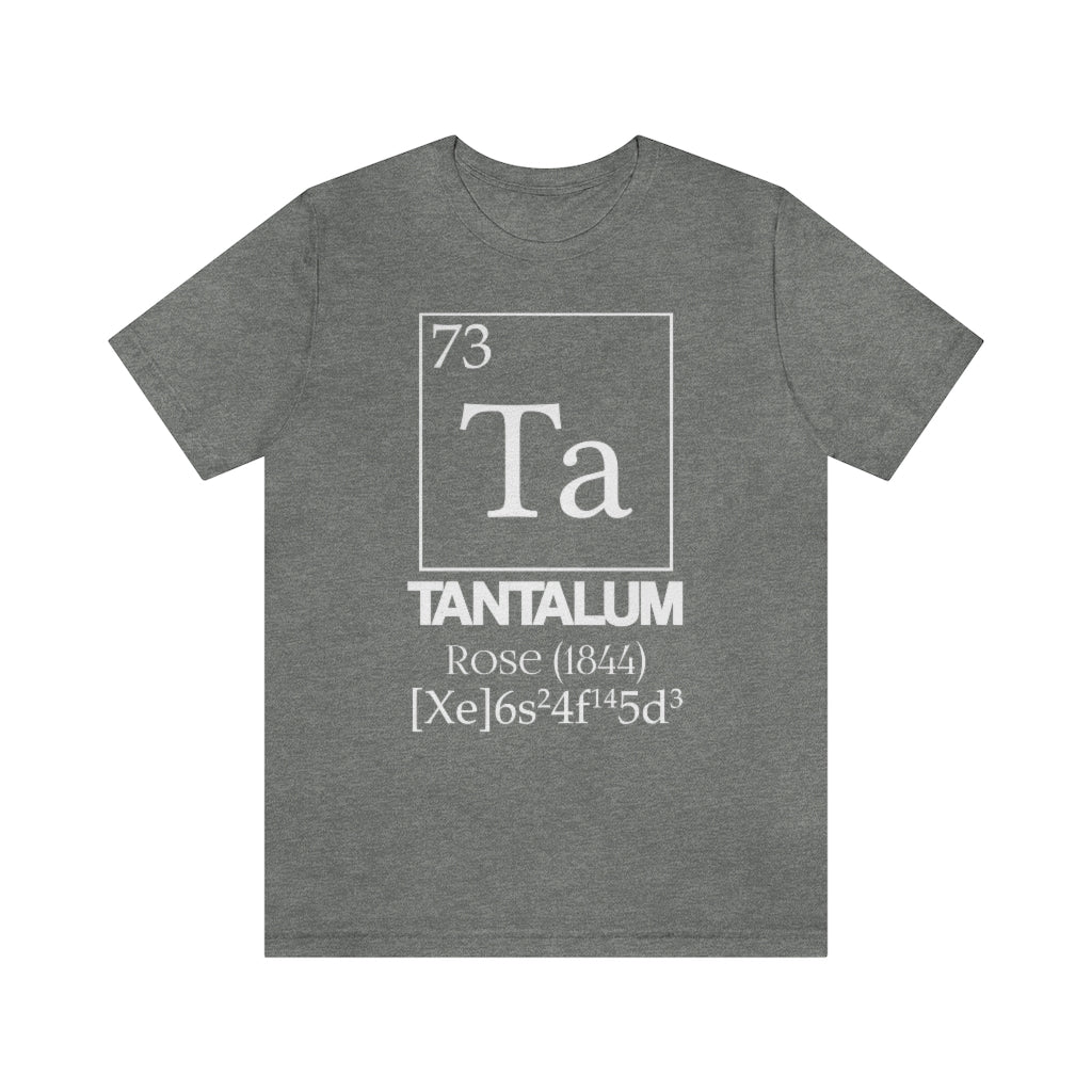 Tantalum Element-73 T-Shirt, by Aardvark Dreams [Elementwear]