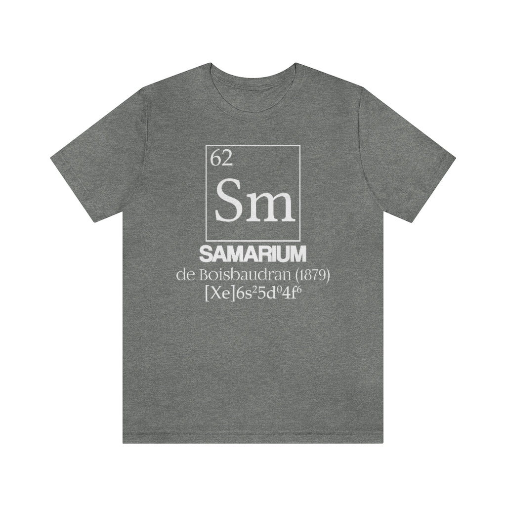 Samarium Element-62 T-Shirt, by Aardvark Dreams [Elementwear]