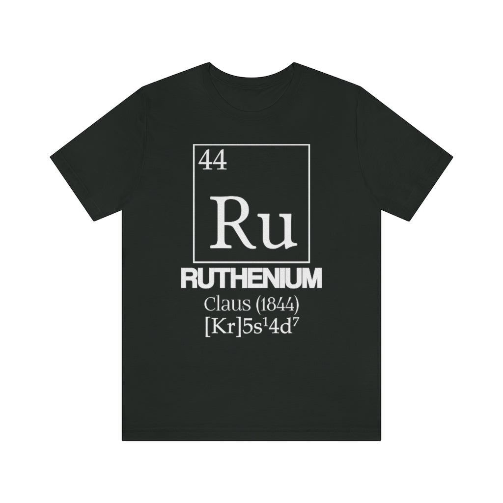 Ruthenium Element-44 T-Shirt, by Aardvark Dreams [Elementwear]