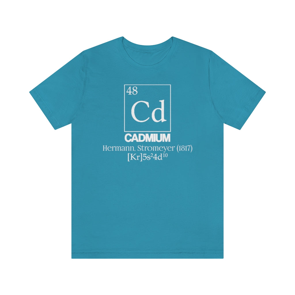 Cadmium Element-48 T-Shirt, by Aardvark Dreams [Elementwear]