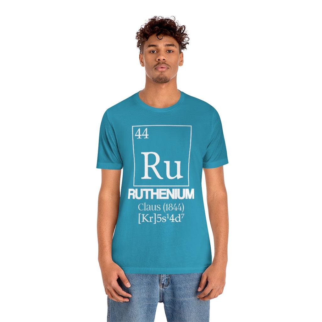 Ruthenium Element-44 T-Shirt, by Aardvark Dreams [Elementwear]