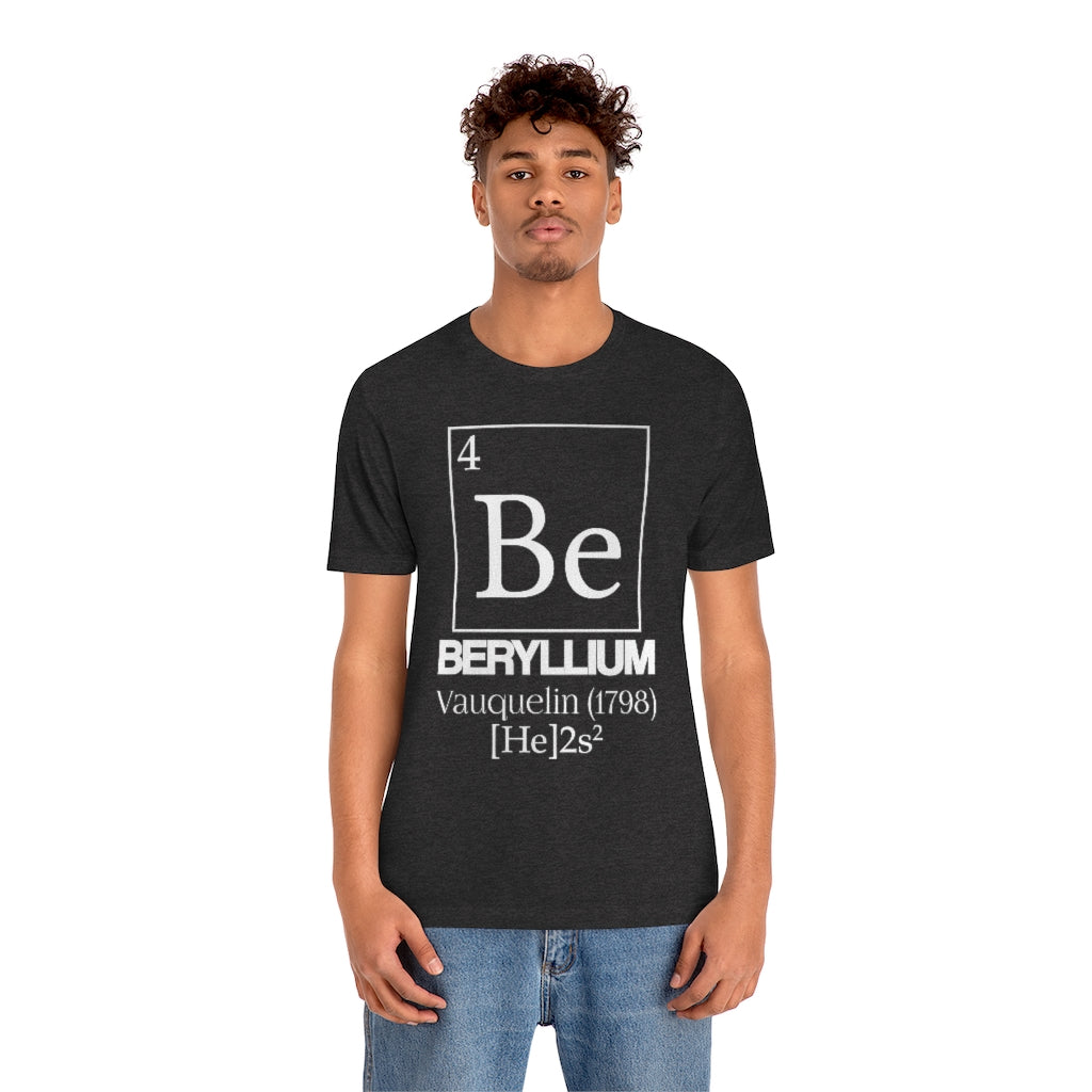 Beryllium Element-4 T-Shirt, by Aardvark Dreams [Elementwear]