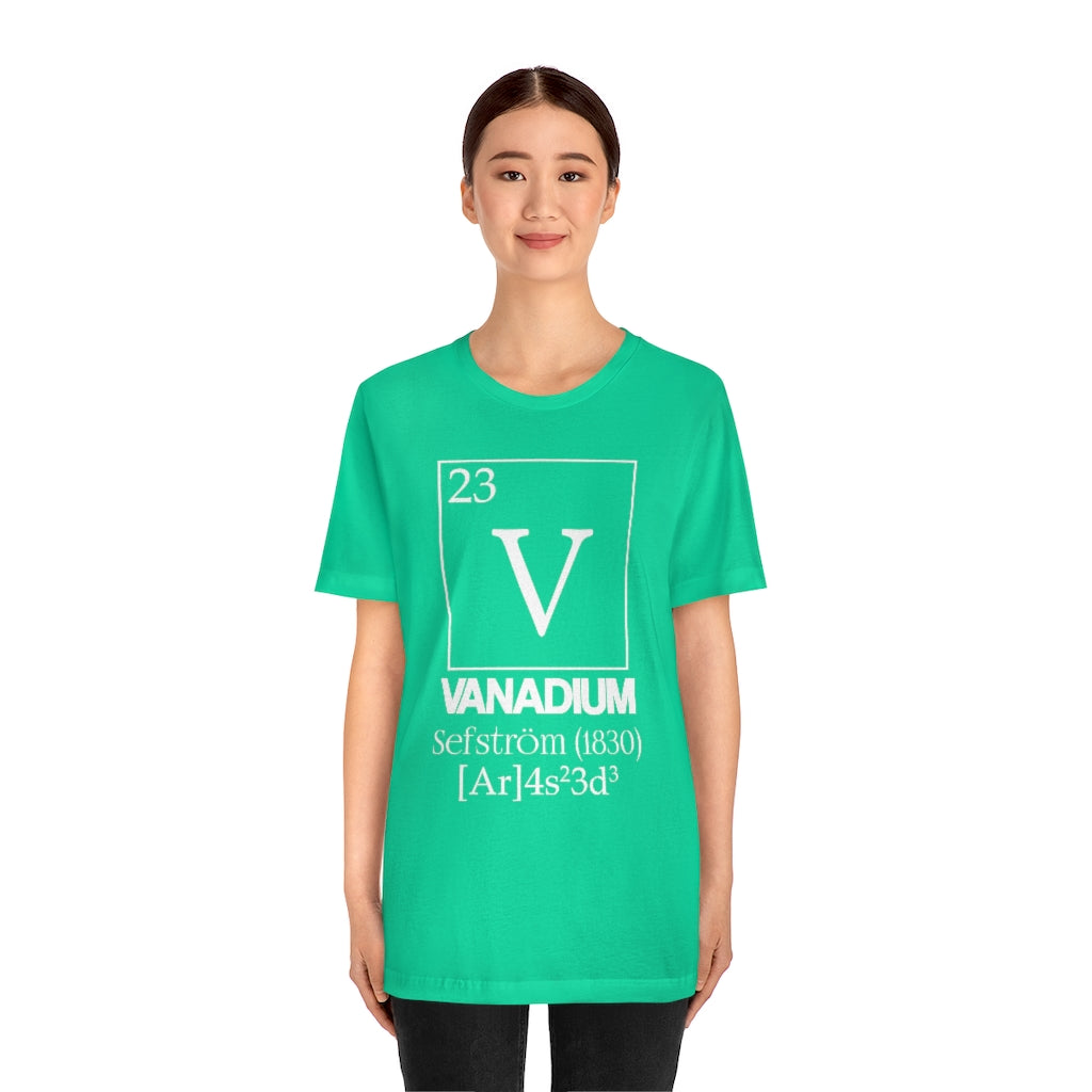 Vanadium Element-23 T-Shirt, by Aardvark Dreams [Elementwear]