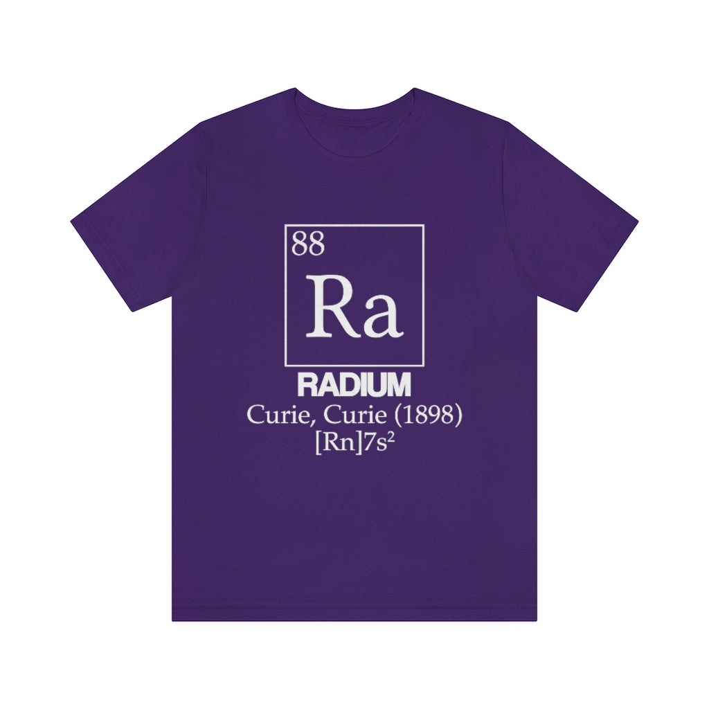 Radium Element-88 T-Shirt, by Aardvark Dreams [Elementwear]