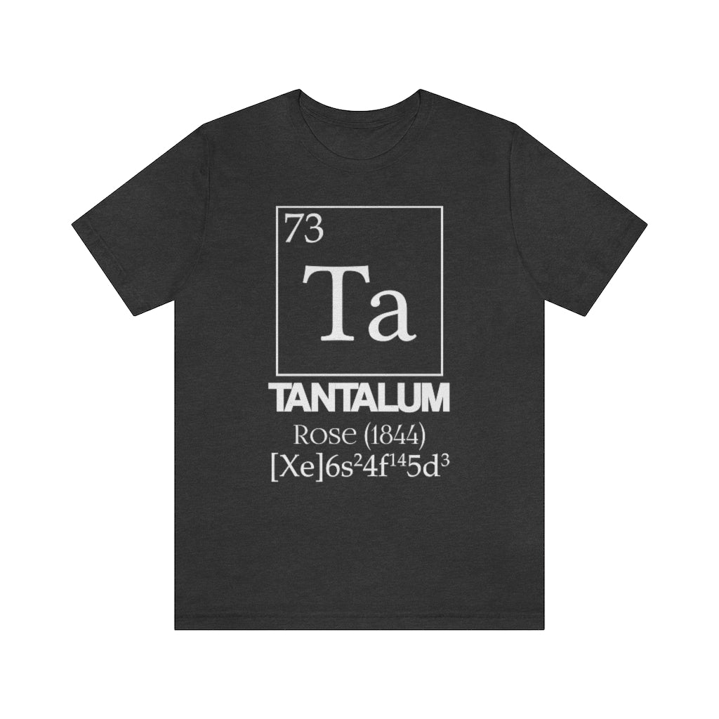 Tantalum Element-73 T-Shirt, by Aardvark Dreams [Elementwear]