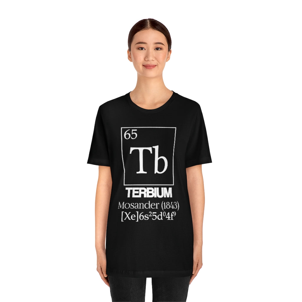 Terbium Element-65 T-Shirt, by Aardvark Dreams [Elementwear]