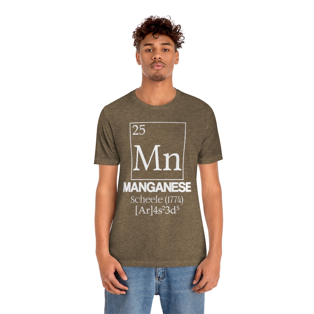 Manganese Element-25 T-Shirt, by Aardvark Dreams [Elementwear]