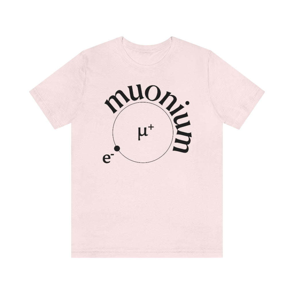 Muonium T-Shirt, by Aardvark Dreams