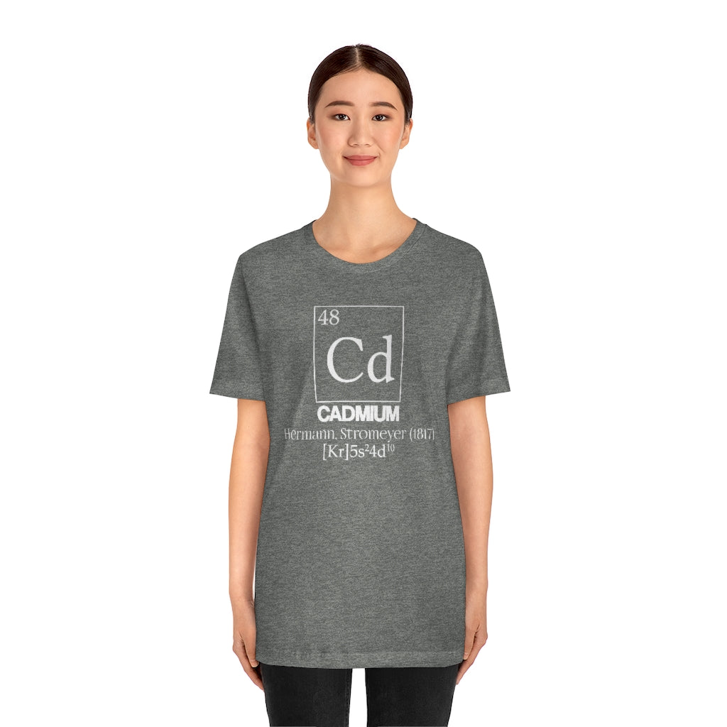 Cadmium Element-48 T-Shirt, by Aardvark Dreams [Elementwear]