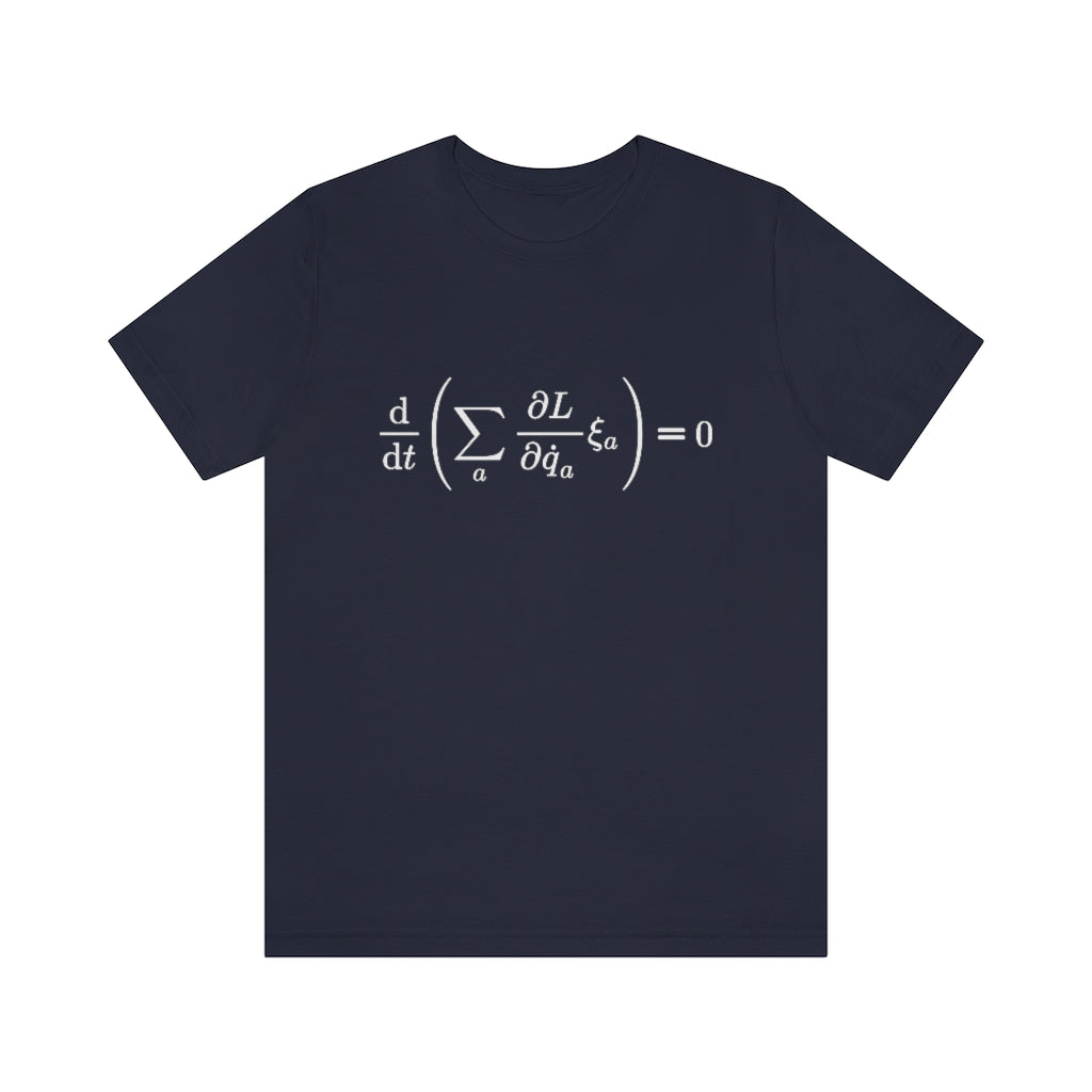 Noether's Equation T-Shirt, by Aardvark Dreams