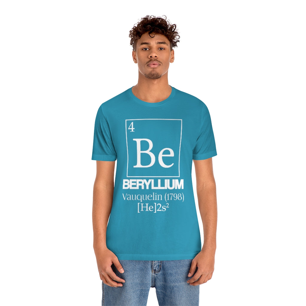 Beryllium Element-4 T-Shirt, by Aardvark Dreams [Elementwear]