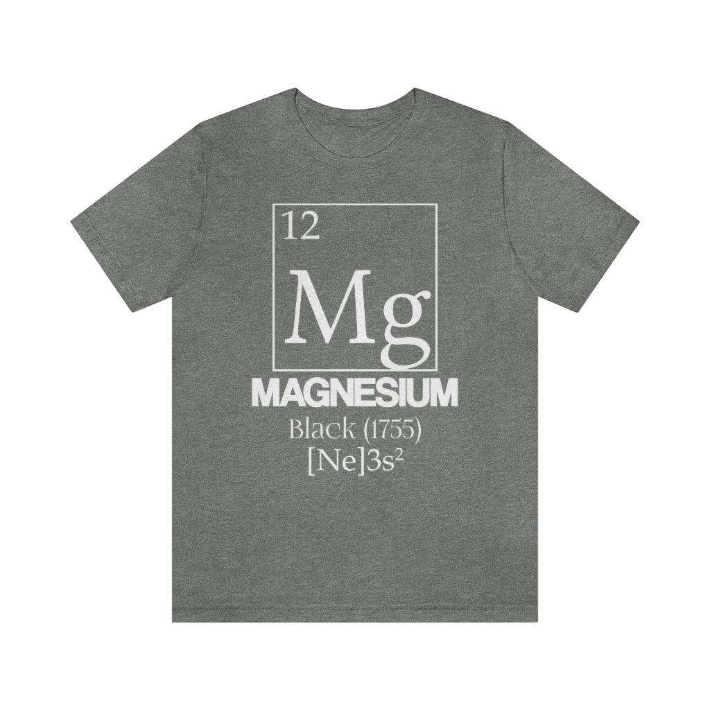 Magnesium Element-12 T-Shirt, by Aardvark Dreams [Elementwear]