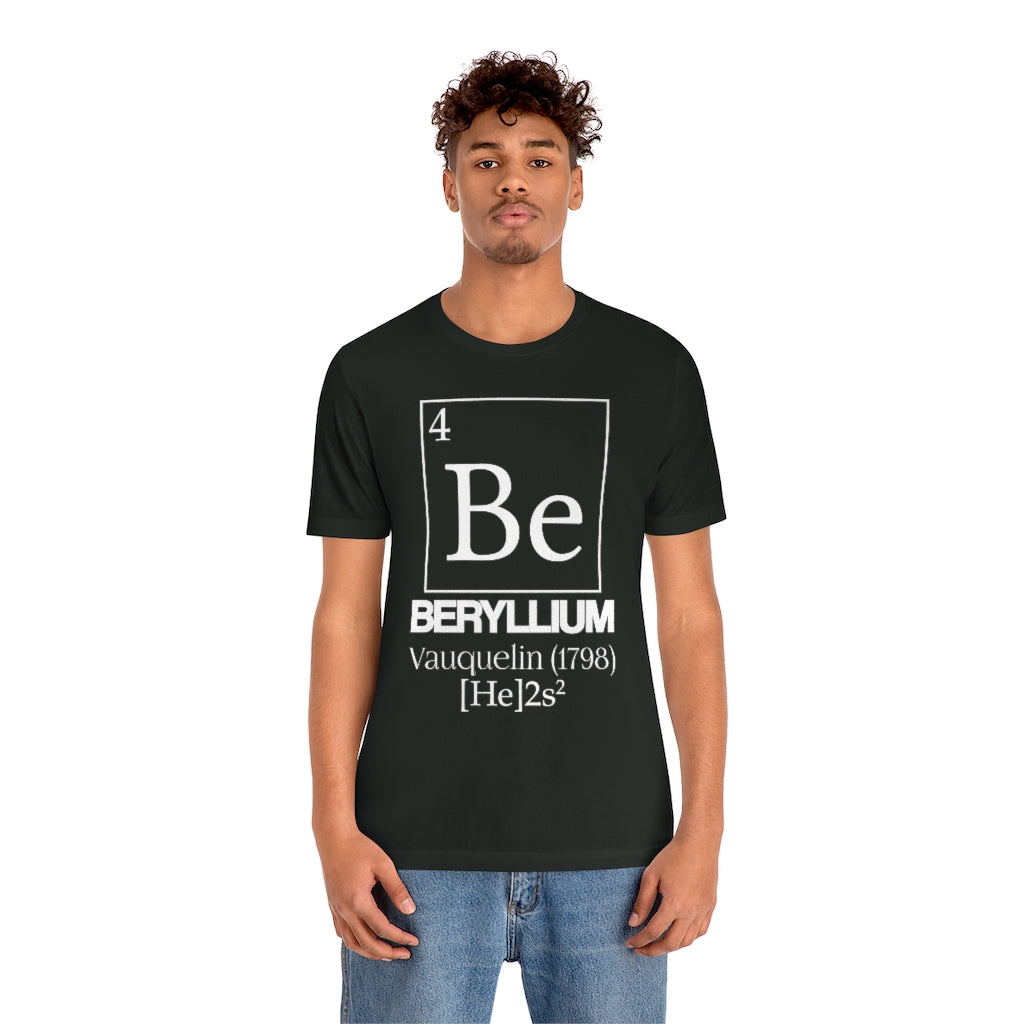 Beryllium Element-4 T-Shirt, by Aardvark Dreams [Elementwear]