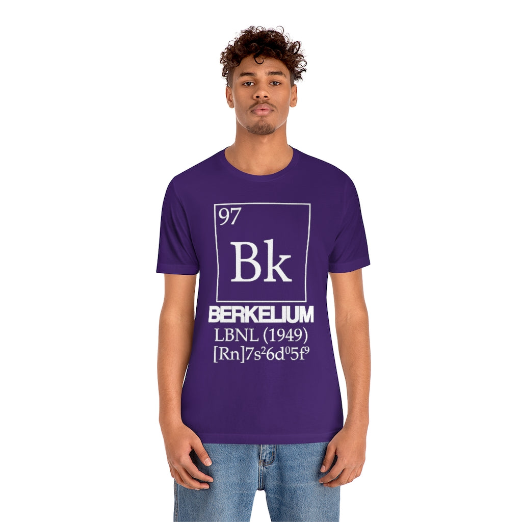 Berkelium Element-97 T-Shirt, by Aardvark Dreams [Elementwear]