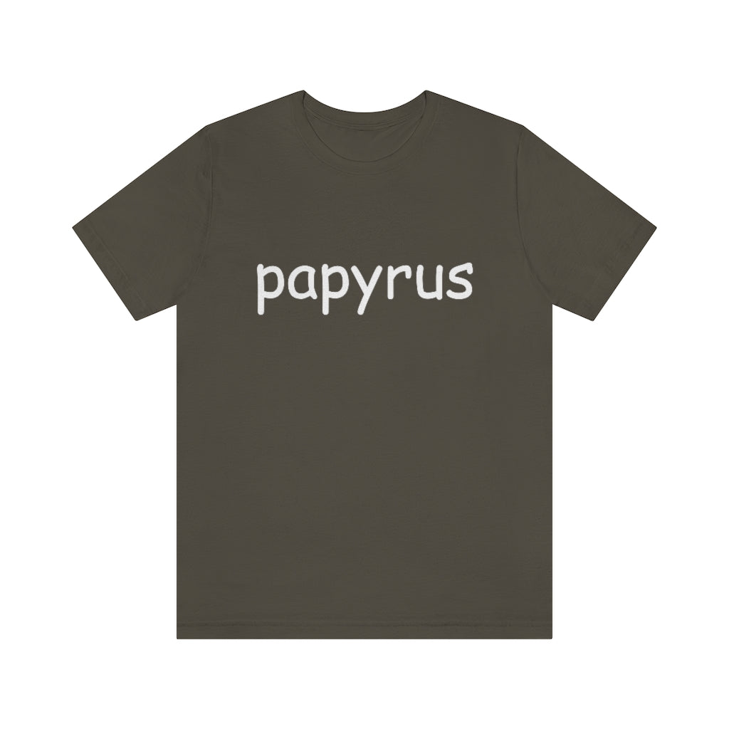 papyrus T-Shirt, by Aardvark Dreams