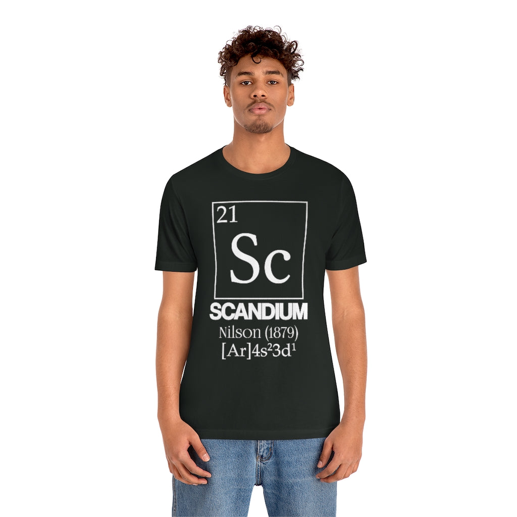 Scandium Element-21 T-Shirt, by Aardvark Dreams [Elementwear]