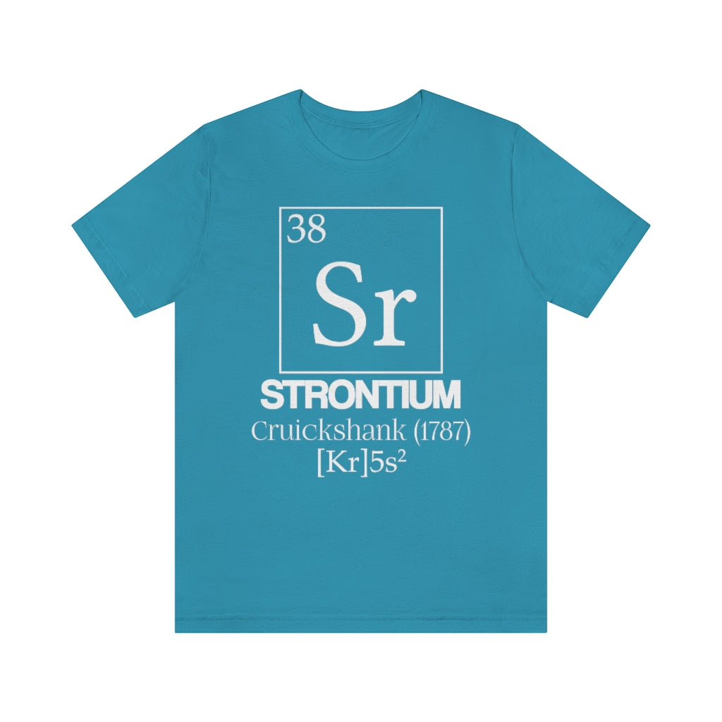 Strontium Element-38 T-Shirt, by Aardvark Dreams [Elementwear]