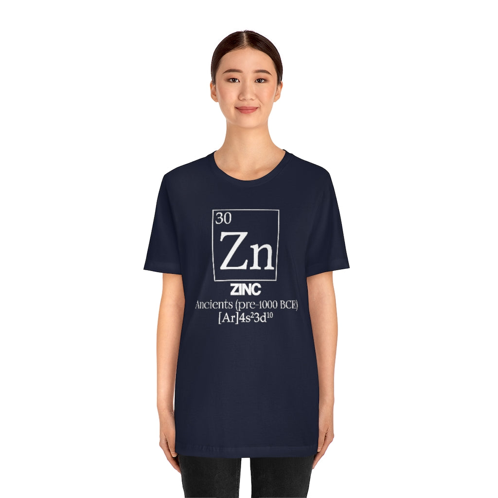 Zinc Element-30 T-Shirt, by Aardvark Dreams [Elementwear]