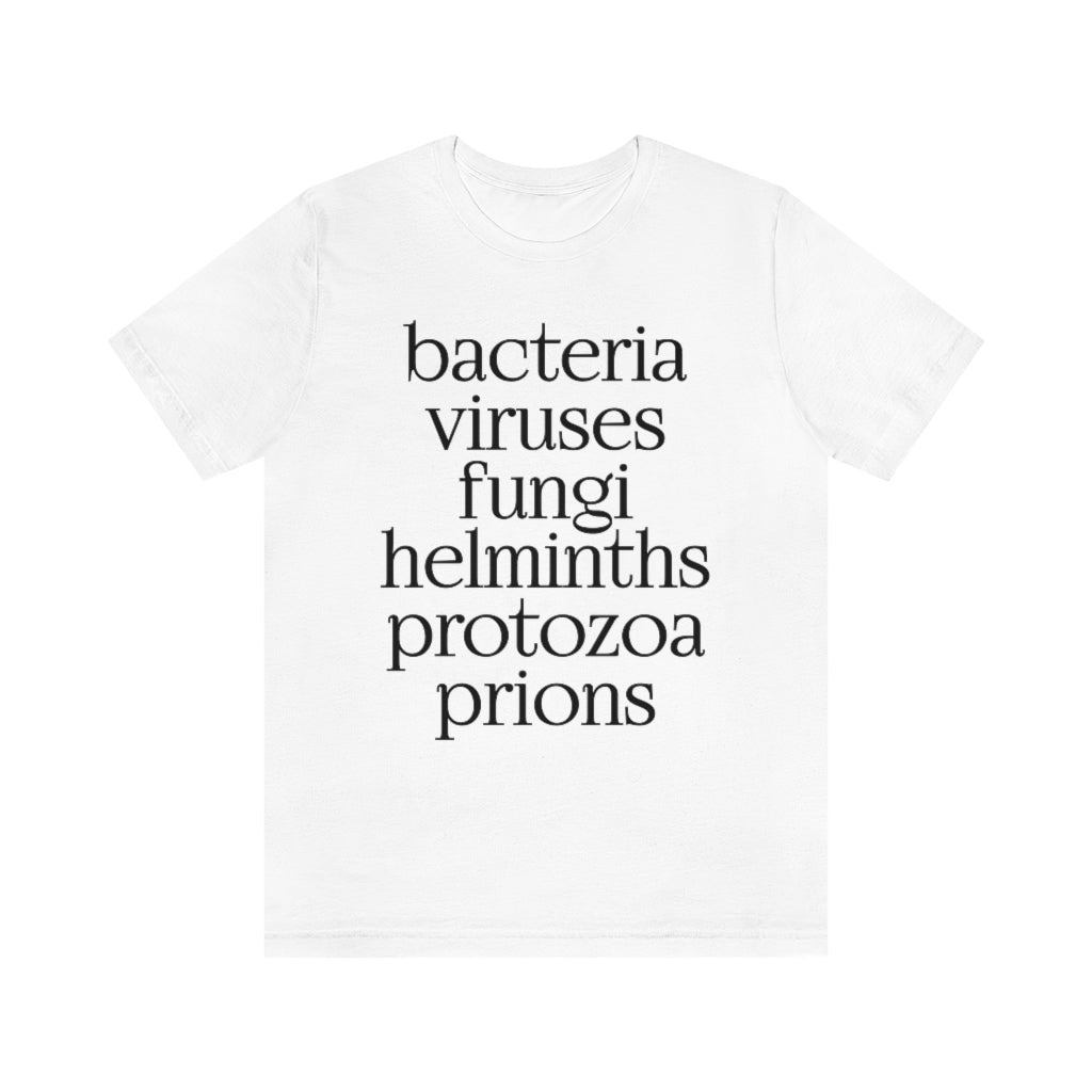 Pathogens T-Shirt, by Aardvark Dreams