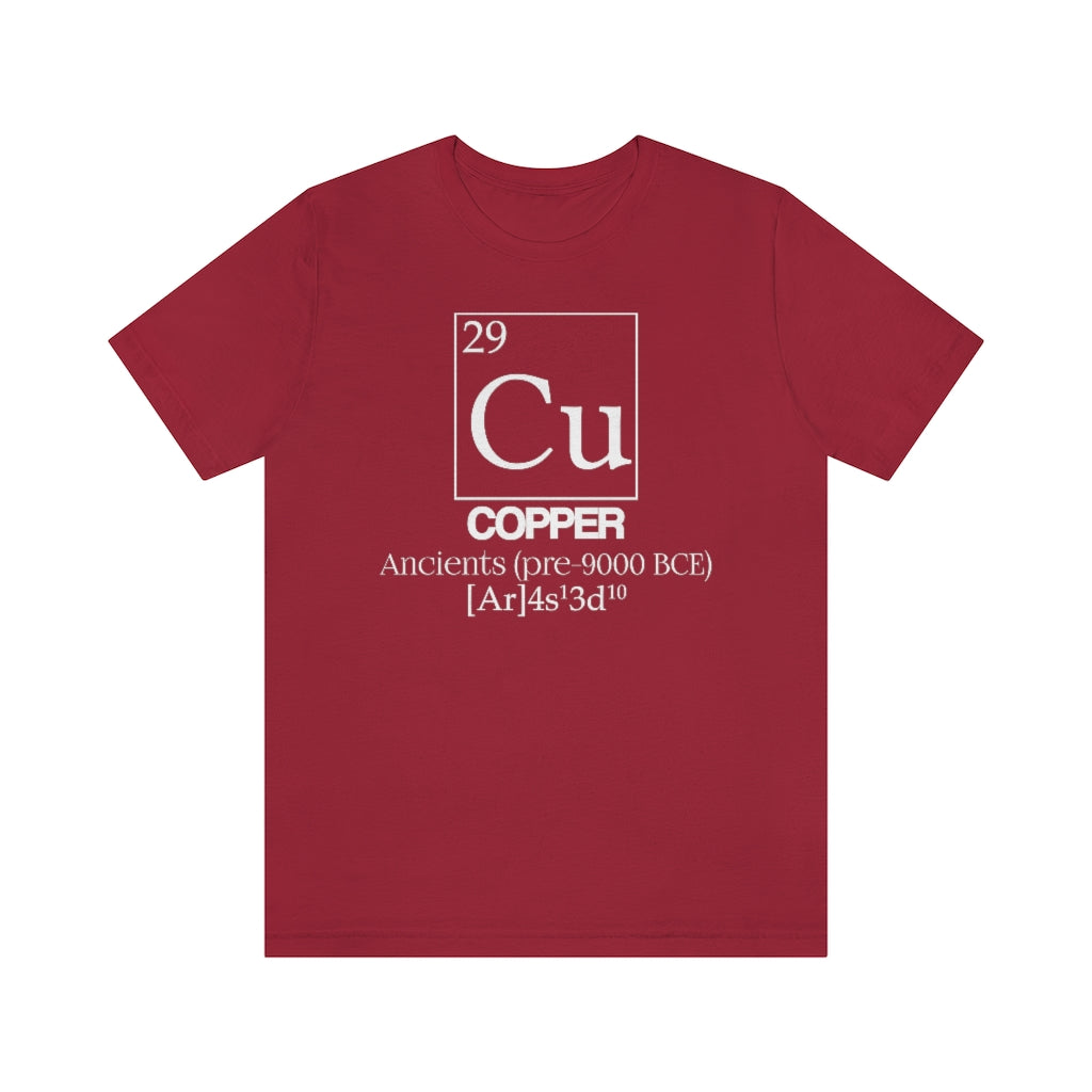 Copper Element-29 T-Shirt, by Aardvark Dreams [Elementwear]