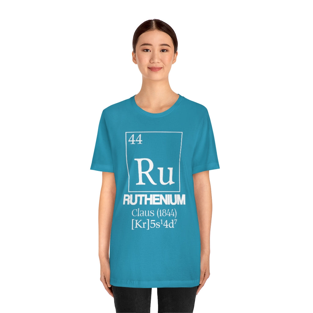 Ruthenium Element-44 T-Shirt, by Aardvark Dreams [Elementwear]