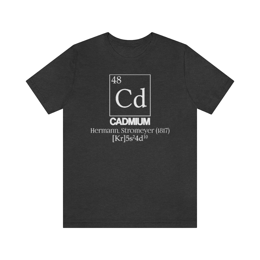 Cadmium Element-48 T-Shirt, by Aardvark Dreams [Elementwear]