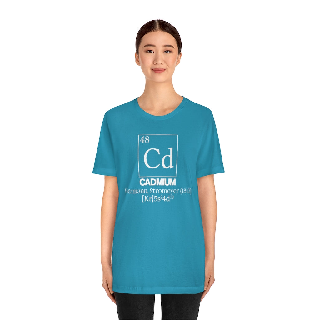 Cadmium Element-48 T-Shirt, by Aardvark Dreams [Elementwear]