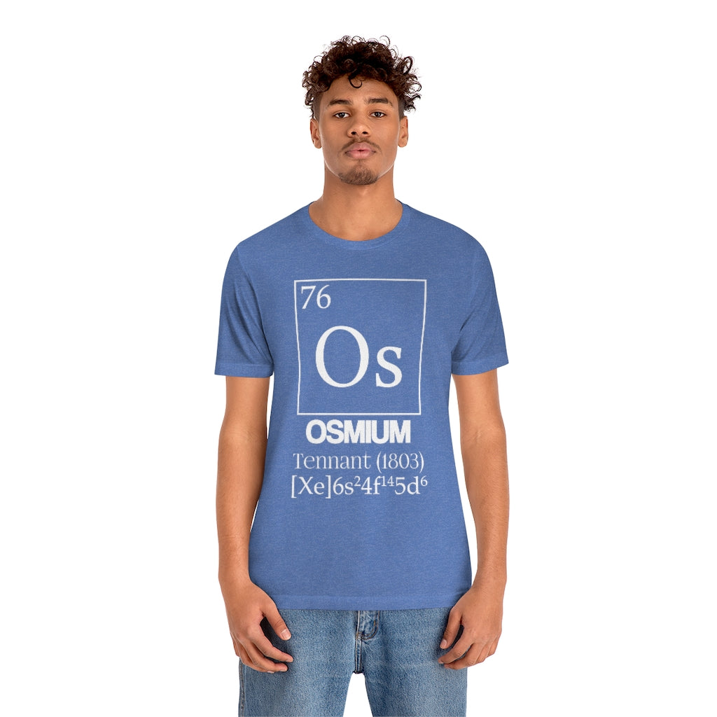 Osmium Element-76 T-Shirt, by Aardvark Dreams [Elementwear]