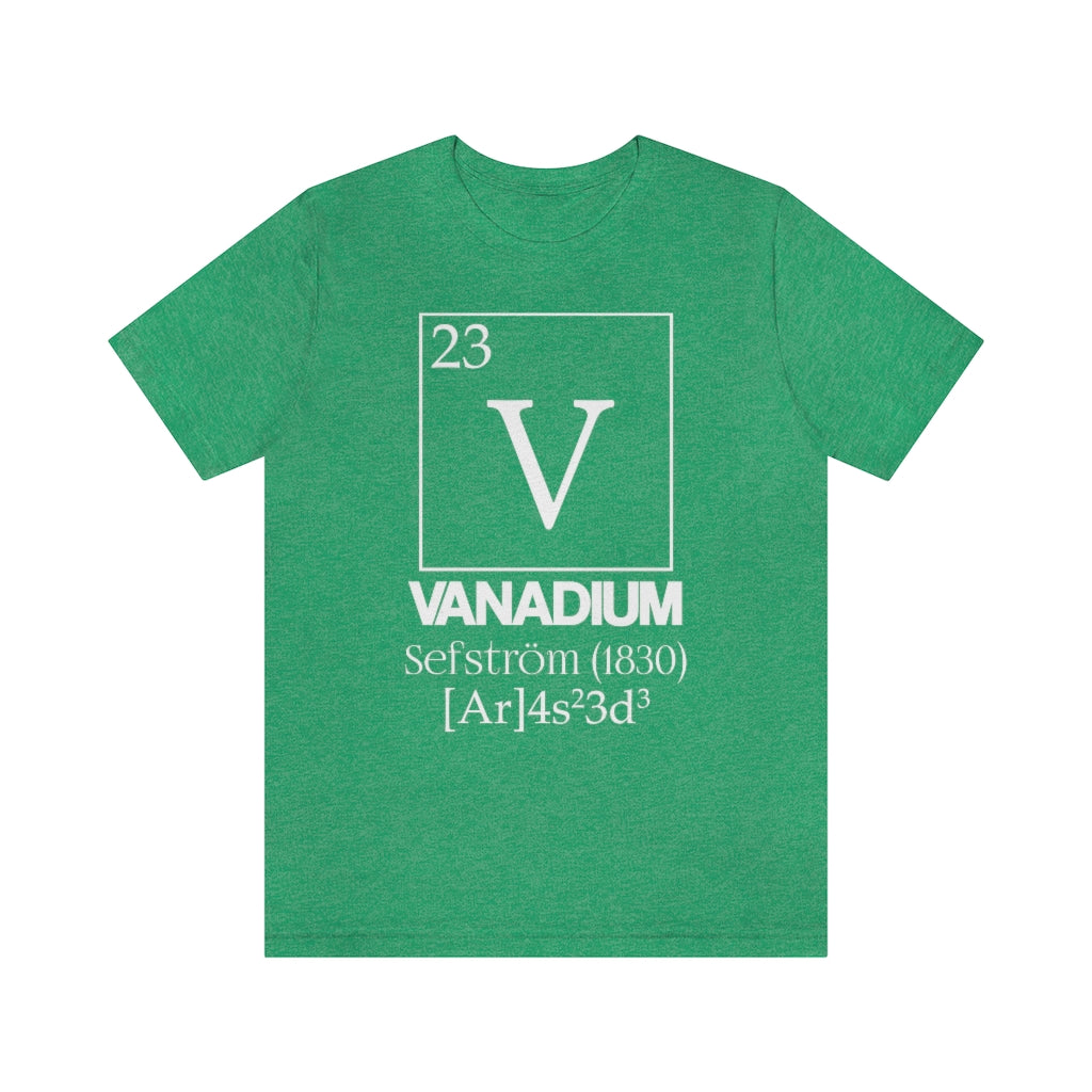 Vanadium Element-23 T-Shirt, by Aardvark Dreams [Elementwear]