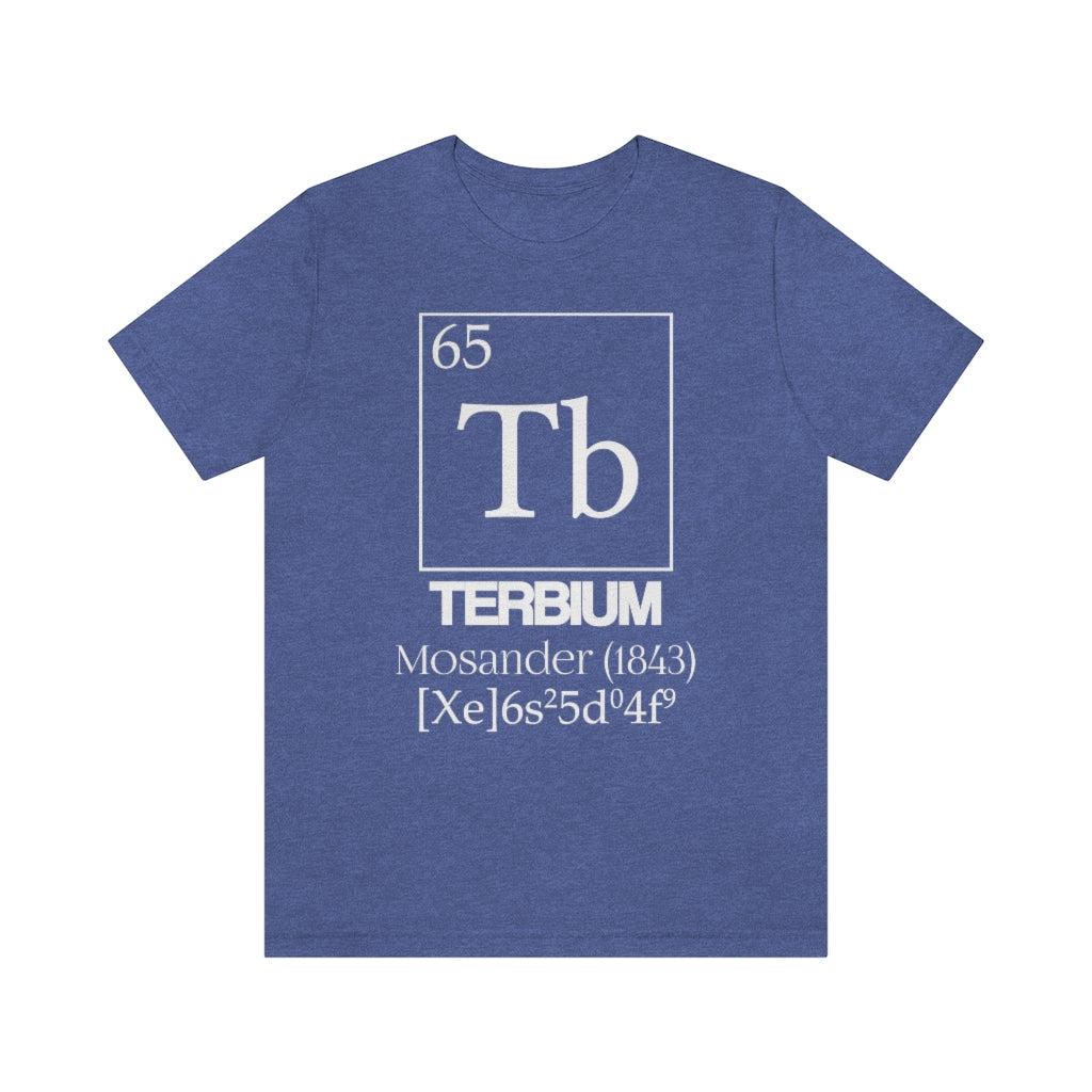 Terbium Element-65 T-Shirt, by Aardvark Dreams [Elementwear]