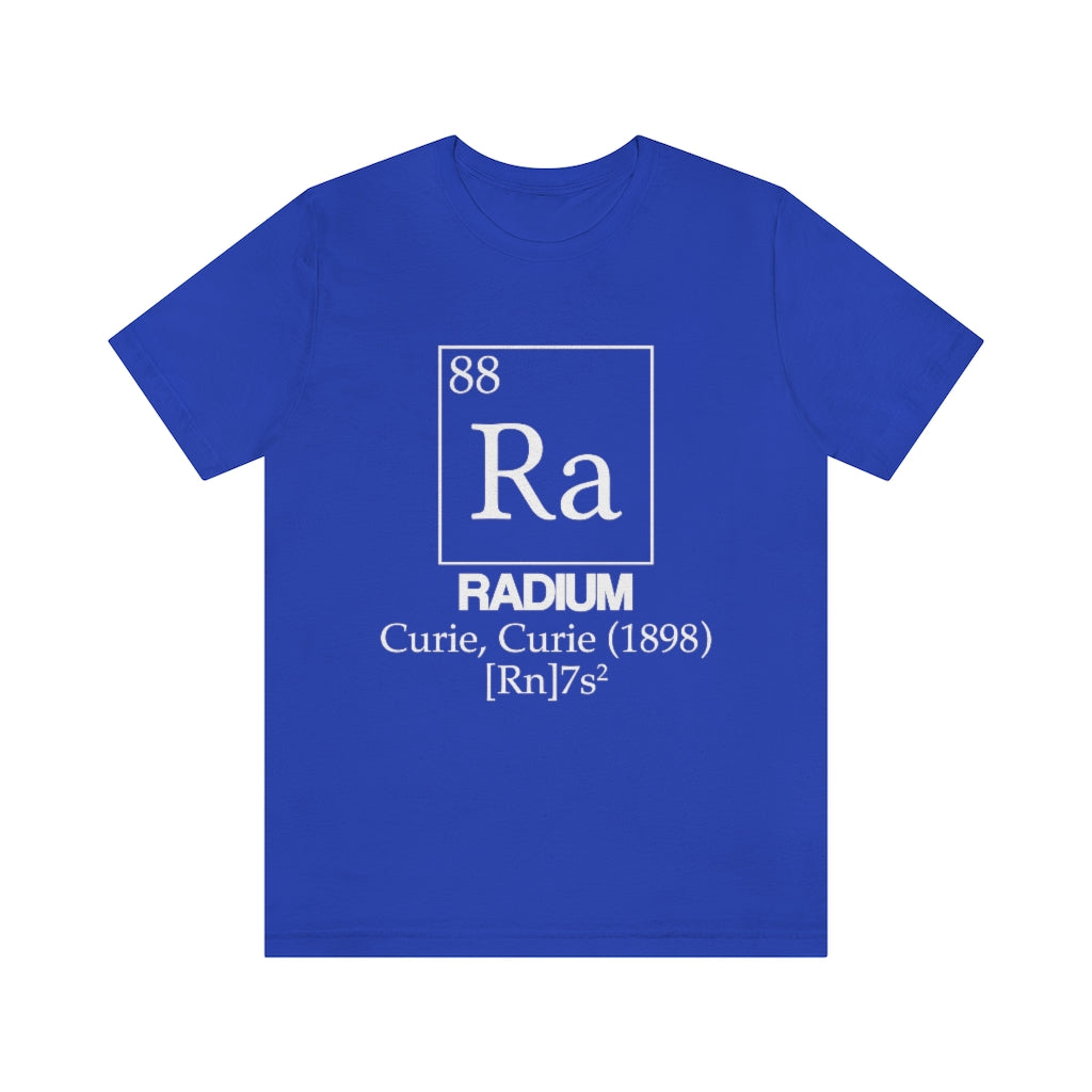 Radium Element-88 T-Shirt, by Aardvark Dreams [Elementwear]