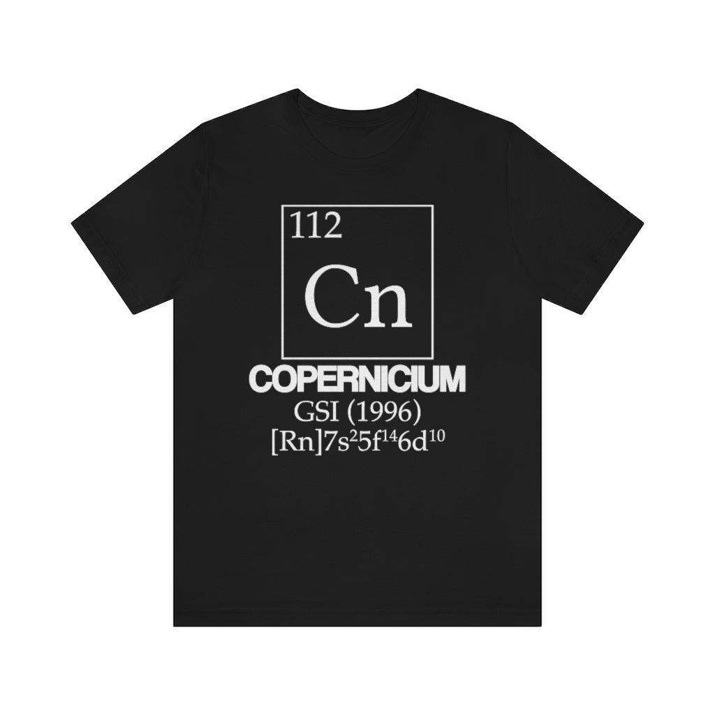 Copernicium Element-112 T-Shirt, by Aardvark Dreams [Elementwear]