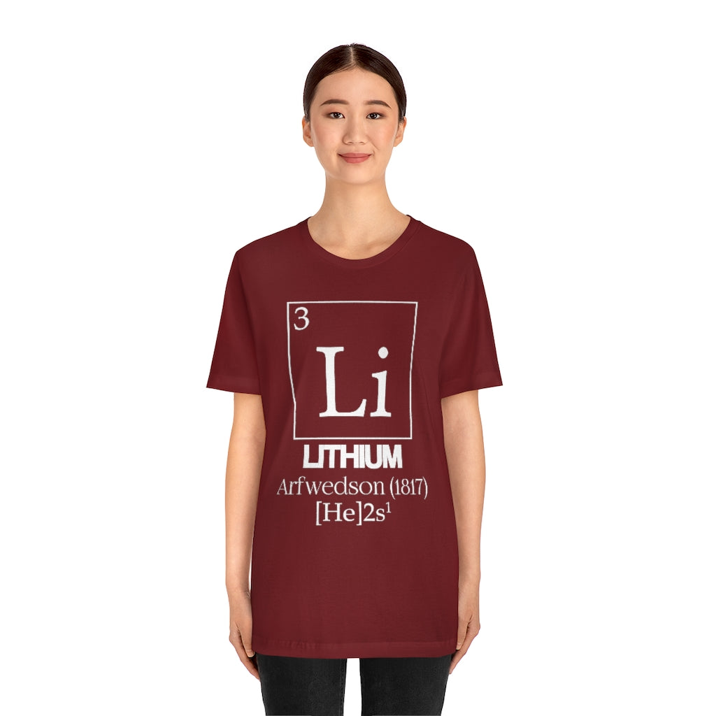 Lithium Element-3 T-Shirt, by Aardvark Dreams [Elementwear]