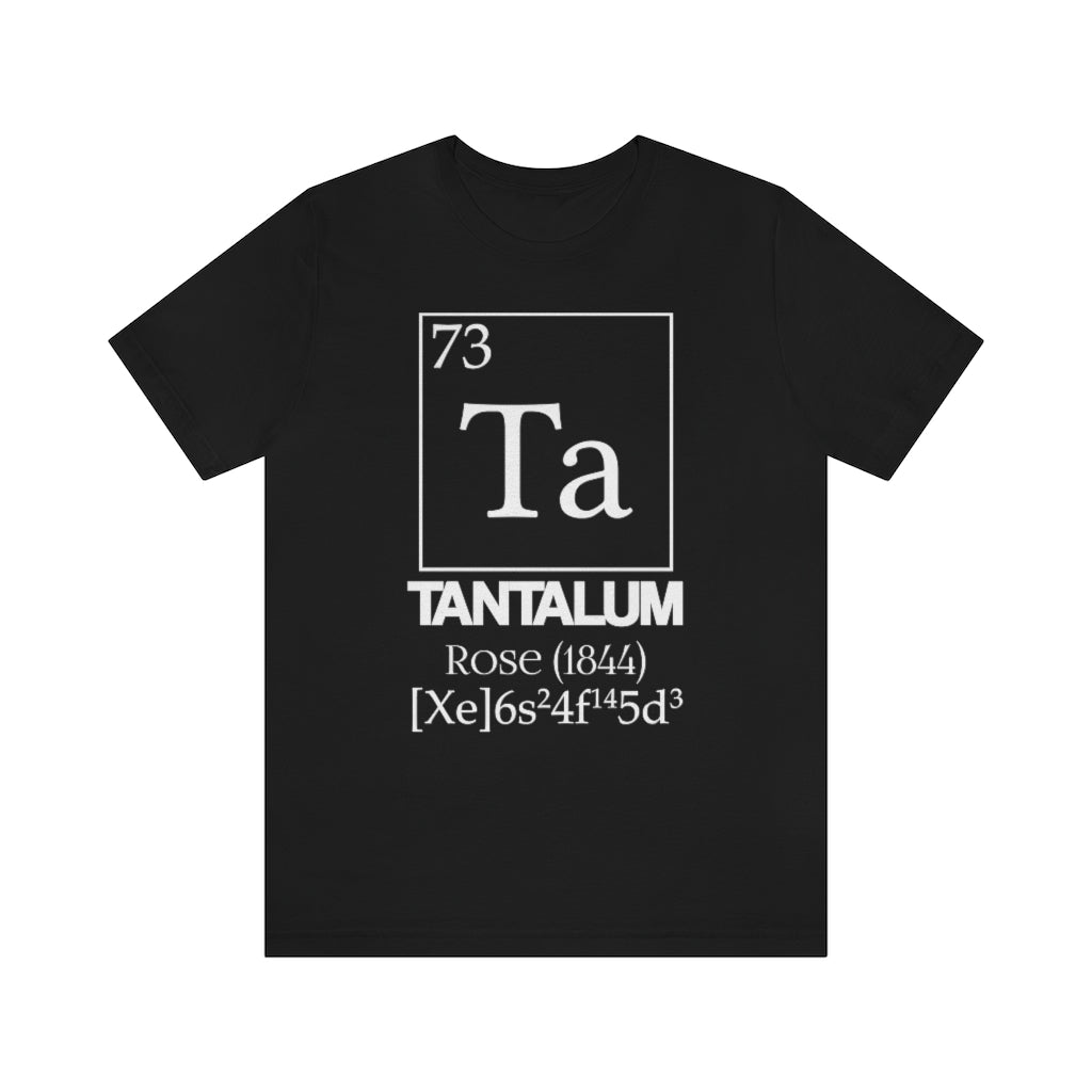 Tantalum Element-73 T-Shirt, by Aardvark Dreams [Elementwear]