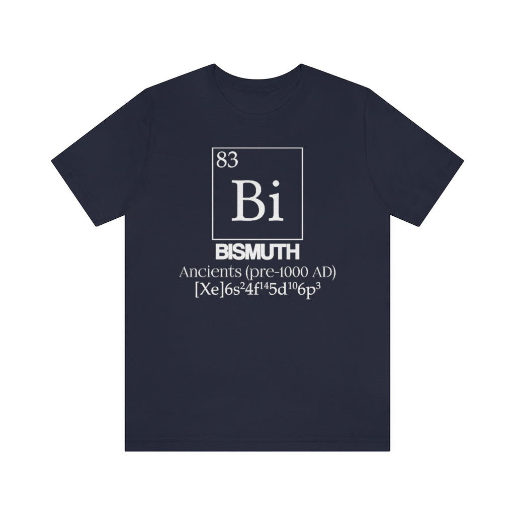 Bismuth Element-83 T-Shirt, by Aardvark Dreams [Elementwear]