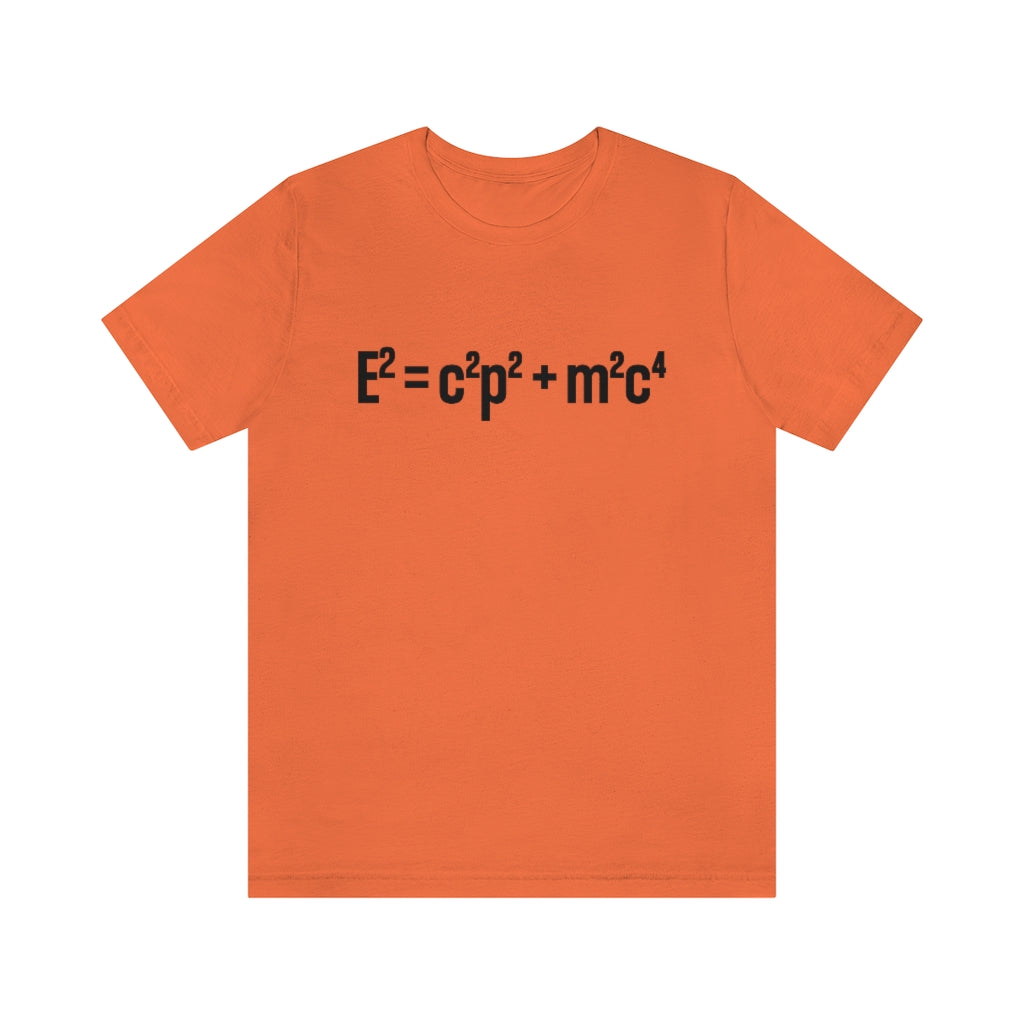 Relativistic Energy Equation T-Shirt, by Aardvark Dreams