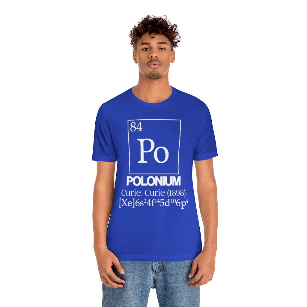 Polonium Element-84 T-Shirt, by Aardvark Dreams [Elementwear]